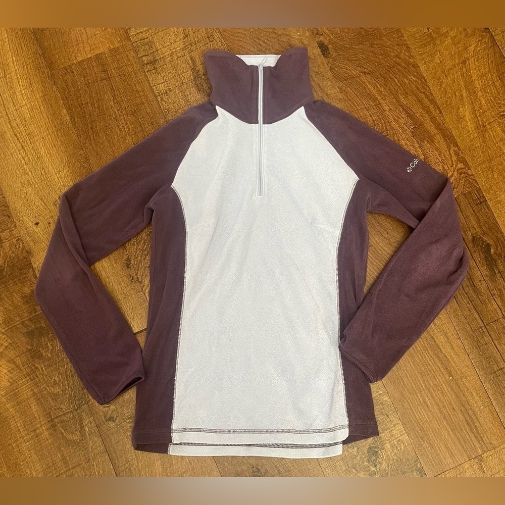 Columbia quarter 1/4 zip lightweight pullover XS extra small women